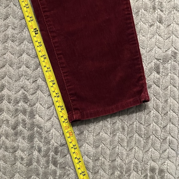 EUC Kut From the Kloth Diana Skinny Red Corduroy Pants - Picture 10 of 11